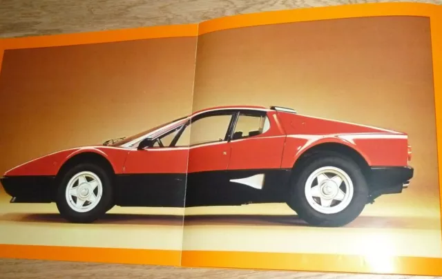 Ferrari Bb 512 Berlinetta Boxer Luxury Brochure 1978 Exc Cond. Rare Collectable