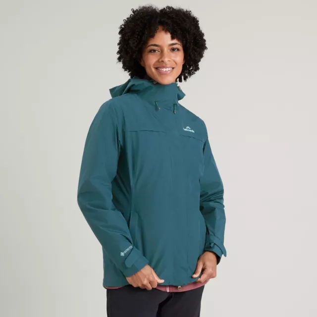 NEW Kathmandu Bealey Womens GORE-TEX Windproof Waterproof Outdoor Rain Jacket v2