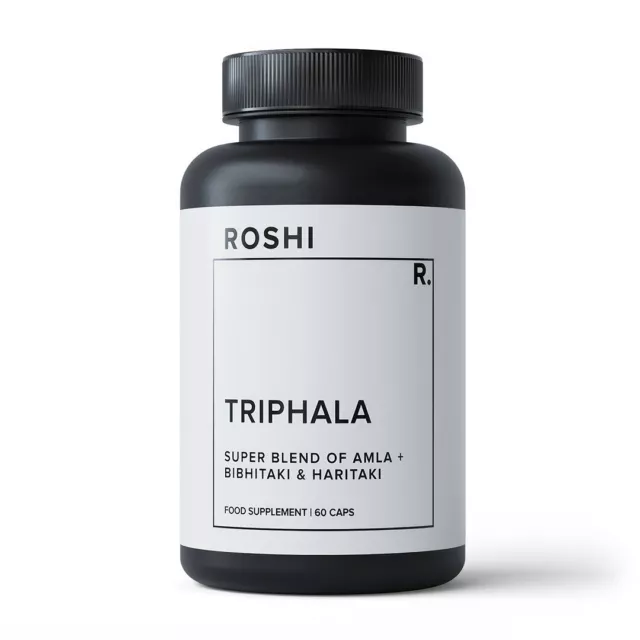 Roshi Triphala Extract 4000mg 60 Capsules High Strength