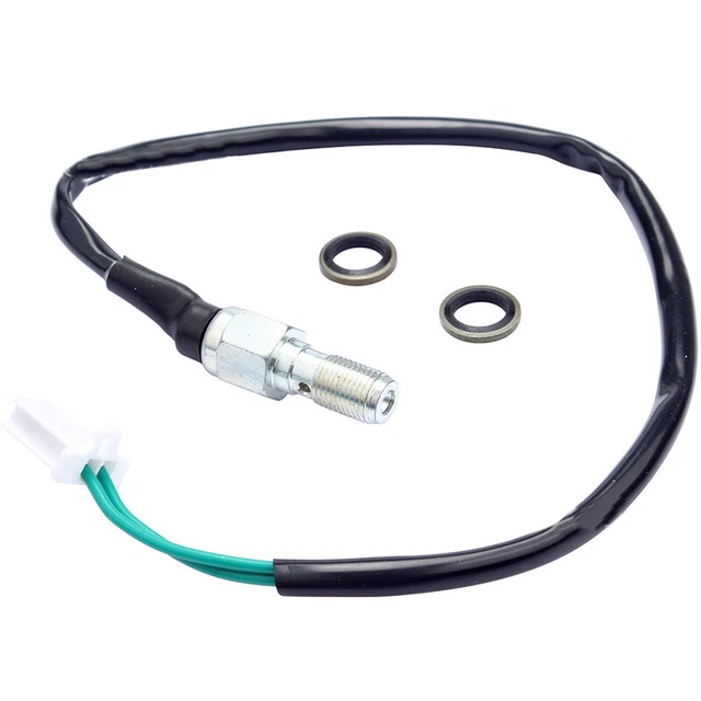 M10*1.0MM Motorcycle ATV Rear Set Hydraulic Pressure Switch Brake Light Line Set