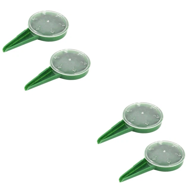 4 Pcs Sowing Planter Garden Flower Grass Seeder Tool for Indoor Plastic