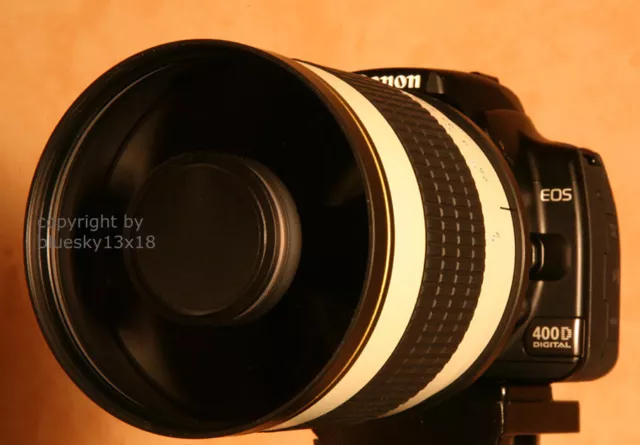 Spiegeltele 500 6,3 para Nikon D3400 D3300 D3200 D3100 D3000 D5500 D5300 D5200