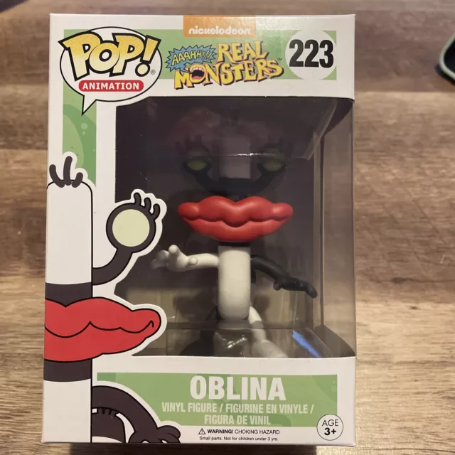 Funko Pop! Nickelodeon Aaahh! Real Monsters - Oblina Vinyl Figure #223