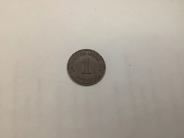 1 Pfennning 1899 E