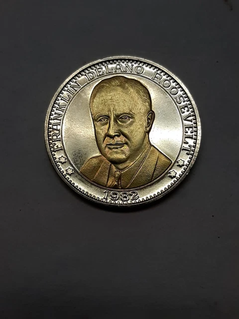 Franklin Roosevelt 100Th Anniversary 1982 Coin Double Eagle Commemorative