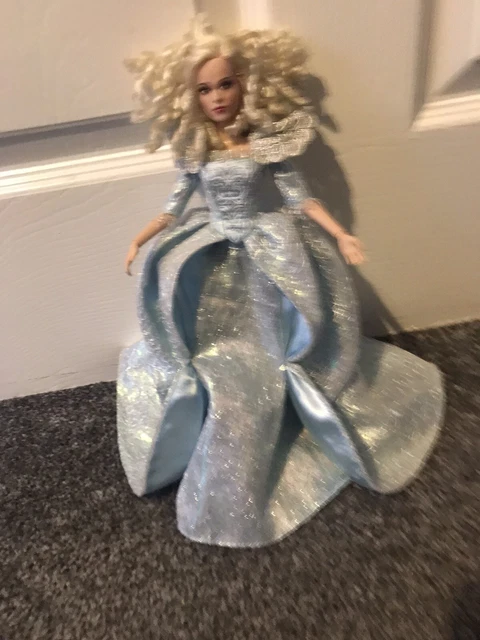 DISNEY STORE CINDERELLA Live Action Fairy Godmother Doll Helena Bonham