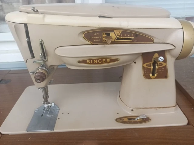 "Máquina de coser Singer 503A que funciona ""se vende solo como piezas"