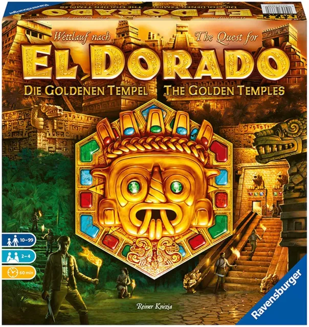 Ravensburger 26129 El Dorado: Die goldenen Tempel Strategiespiel Taktikspiel