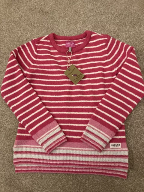 JOULES Girls Chenille Jumper Age 9-10 NEW