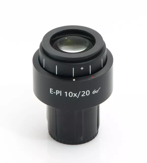 Zeiss Microscope Eyepiece E-Pl 10x/20 Glasses Focusable 444232