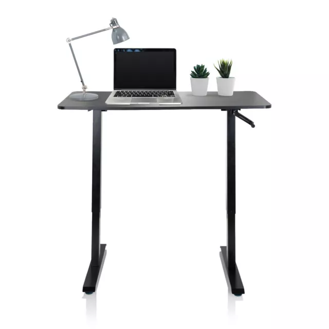 Höhenverstellbarer Schreibtisch Computertisch Arbeitstisch 120x60 cm PC Tisch