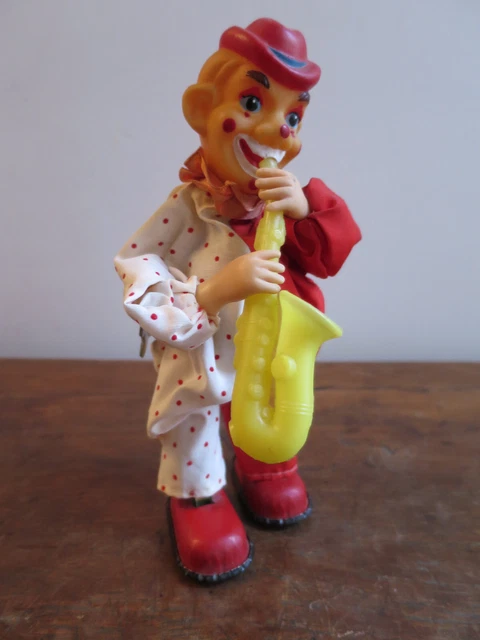 Jouet ancien clown acrobate mecanique - Collection