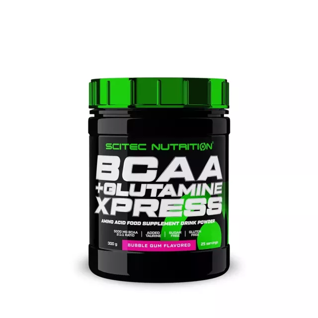 Scitec Nutrition BCAA + Glutamine Xpress Amino Acid Formula Taurine Powder 300g