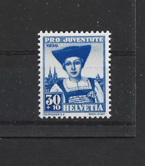 pb320 SCHWEIZ/ Pro Juventute 1939-Trachten MiNr 362 **