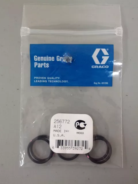 Graco Fusion CS Small Piston O-Ring Kit (Pack of 6) Part# 256772