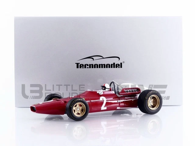 Voiture Carrera Go Modèle Réduit 1:43 TECNOMODEL Ferrari F1 512 #2 - GP De Zandvoort 1965 - Pilote Surtees - TM43-011C Modèle Réduit Ferrari F1