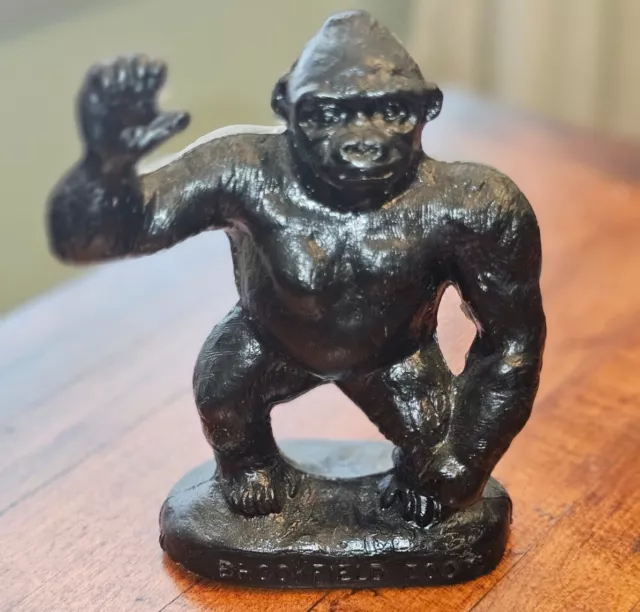 VINTAGE MOLD A Rama Wax Brookfield Zoo Chicago Illinois Souvenir Black