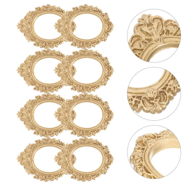 8 pz cornice materiale resina piccola fotografia cornice fotografica
