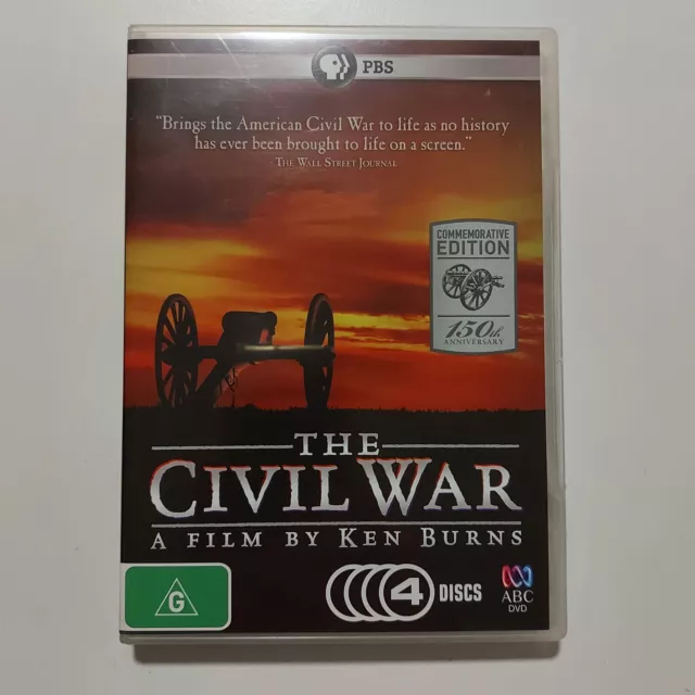 The Civil War DVD Region 4 : (1990 Ken Burns Original 9-part Series) History The Civil War DVD Region 4 : (1990 Ken Burns Original 9-part Series) History