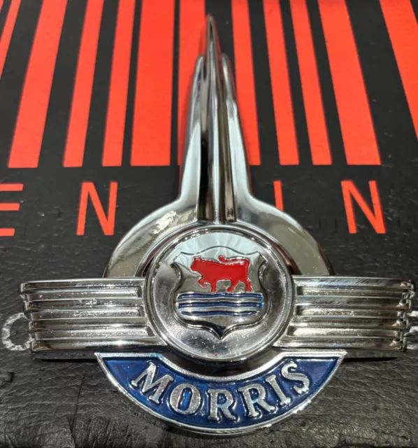 Morris Minor 1000 Chrome Bonnet Badge 1955-1971 |