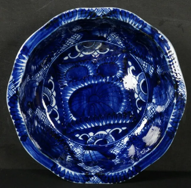 Antique Japan Domburi Imari bowl plate 1880s Meiji ceramic wood kiln craft