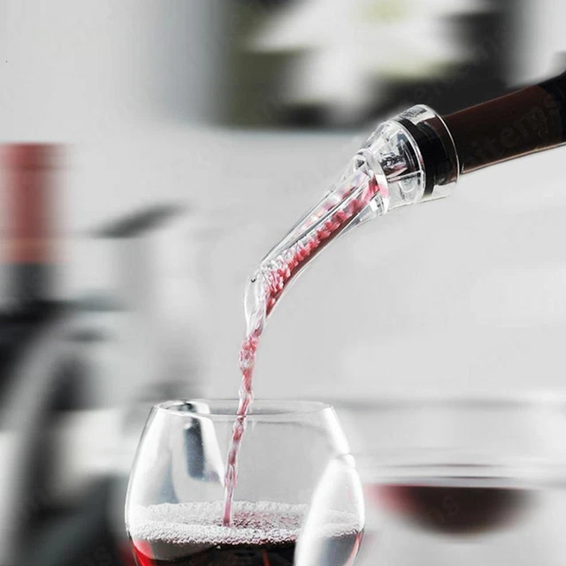 Decanter Final Touch Conundrum Per Ossigenare Il Vino | Design Trasparente Con Aerazione A 2 Fasi