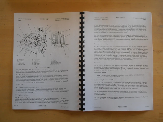 CVRT CVR(T) TECHNICAL handbook.Technical description.C402.EMER.Scorpion ...