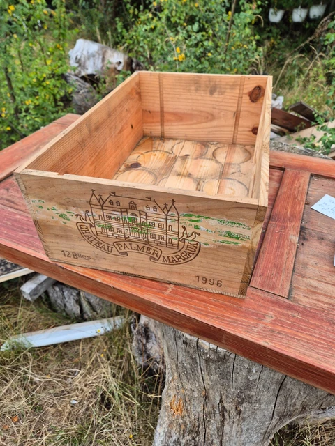 Weinkiste Holz 6er Kiste Deko Wein Shabby Chateau Toskana Regal "Guado