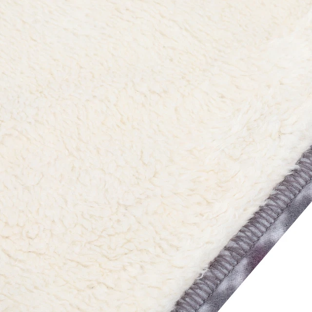 Cape D'épaule, ANGGREK Cape D'épaule Chaude en Peluche Double Face Châle de Protection D'épaule de Personnes âgées pour L'hiver