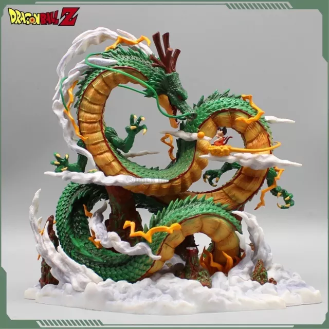 DragonBall Z Drago Shenron e Son Goku | 22cm Statua Da Collezione del manga