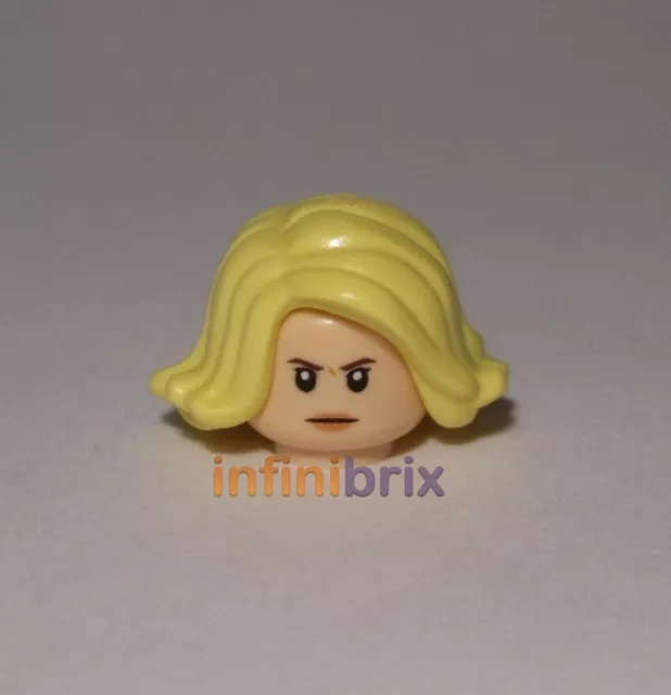 Blonde lego head cheap