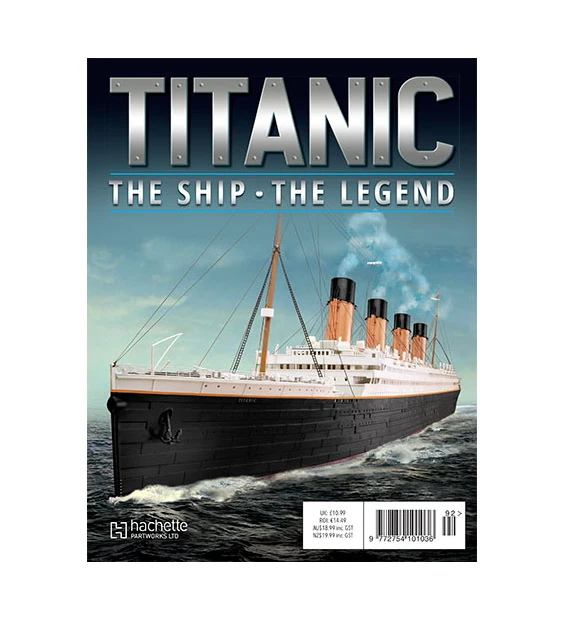 TITANIC HACHETTE 1/200 BUILD THE SHIP THE LEGEND ISSUE 1 - 190 £26.69 ...