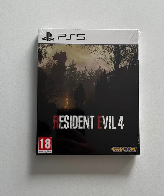 RESIDENT EVIL 4 Remake STEELBOOK EDITION (PS5) PlayStation 5 BRAND NEW 98.24 PicClick RESIDENT EVIL 4 Remake STEELBOOK EDITION (PS5) PlayStation 5 BRAND NEW 98.24 PicClick