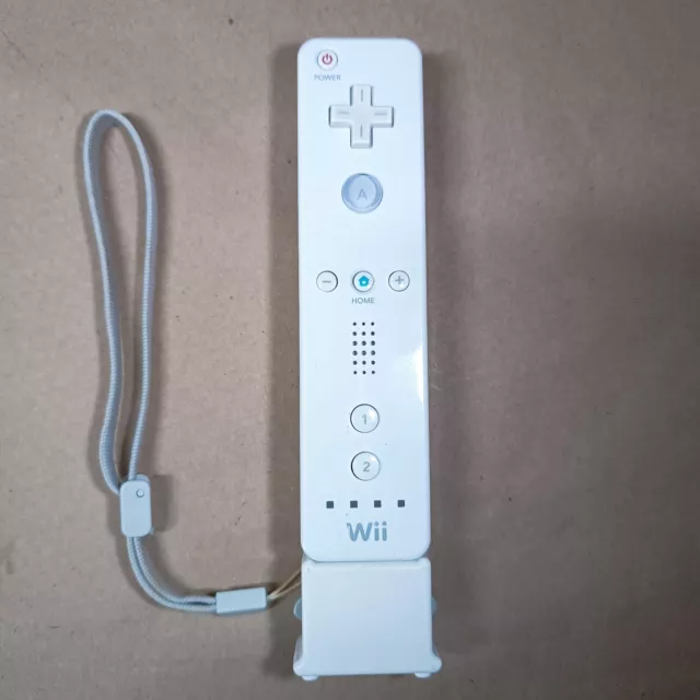 Controller Nintendo Wii Telecomando Originale Bianco con adattatore Motion Plus