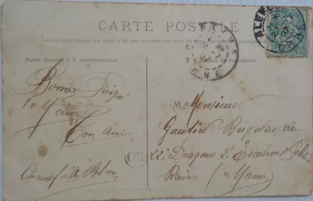 Alençon 61 CPA Bridge Of Paris Good Condition 1907 2