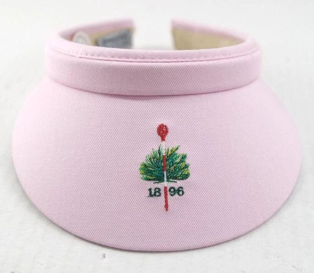 Vintage Merion Golf Club 1896 Imperial‎ Sun Visor Pink Hat Cap The Fore the Ladies Small Fit Performance Phoenix Visor  main image 2