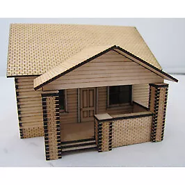 Trackside Models - HO Scale - Laser Cut "The Victorian House"