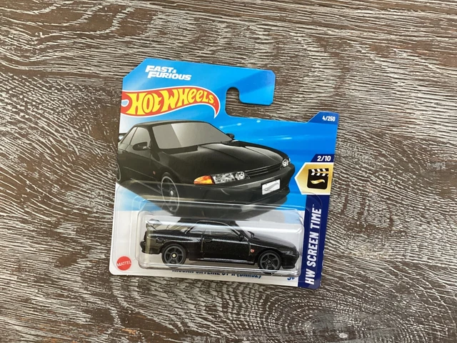 Hot Wheels Fast &amp; Furious 2025 Nissan Skyline GT-R (BNR32) Nero Lucido Scala 1:64