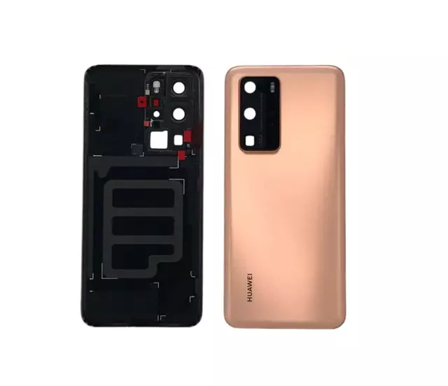 Tapa Trasera Completa Original Para Huawei P40 Pro Color Oro Envió 24Horas