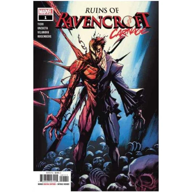 Ruins of Ravencroft: Carnage #1 in Near Mint minus condition.  comics [x,
