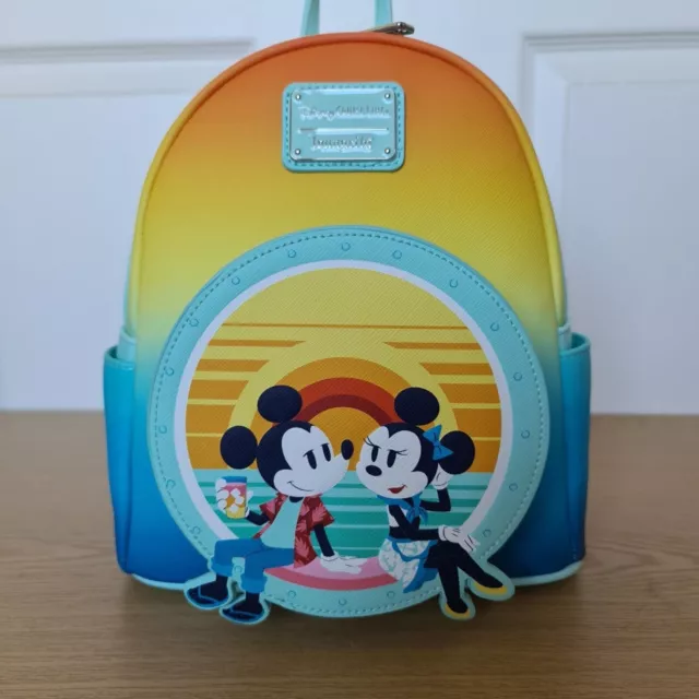 Loungefly Disney Cruiseline Mickey & Minnie Backpack