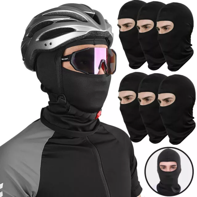 6X Balaclava Sturmmaske Sturmhaube Winter Sturmhaube Motorrad Sturmhaube Fahrrad