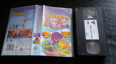 Barney Barney S Big Surprise Live On Stage Vhs Tape 1998 5 43 Barney Barney S Big Surprise Live On Stage Vhs Tape 1998 5 43