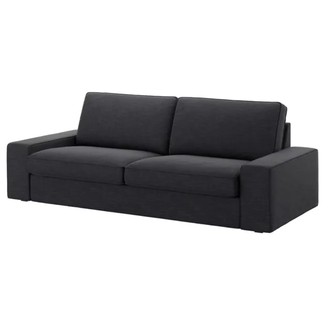 **IKEA KIVIK 3-sitzer Sofa Bezug Hillared anthrazit, NEU &OVP, 603.489.17**