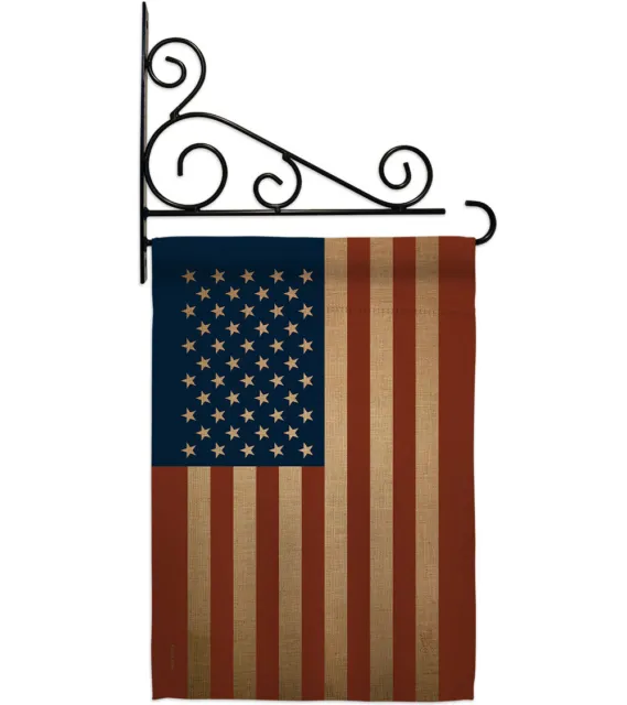 USA Garden Flag Americana Old Glory Decorative Small Gift Yard House Banner