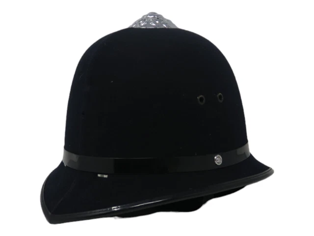 Ex Police Rose Top Custodian Helmet Blue Obsolete Collector Costume Work Grade 2