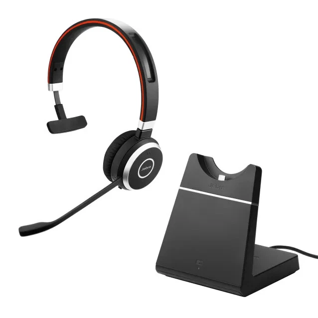 Cuffia con microfono Jabra Evolve 65 Auricolare Con cavo e senza A Padiglione