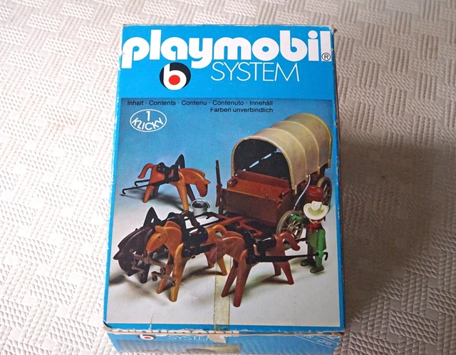 playmobil chaise western marron foncée