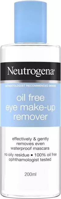 Neutrogena Oil-Free Eye Make-Up Remover 200 Ml