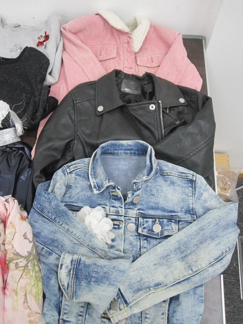 Pacchetto abbigliamento per ragazze taglia 9-10 anni lotto di lavoro leggings giacche gonne abito 2